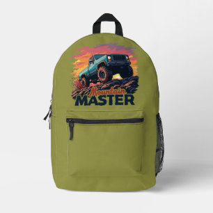 Mountain Master Off-Road Design Bedrukte Rugzak