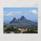 Mountain Mauritius Briefkaart (Voorkant)