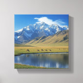 Mountain Meadow Canvas Afdruk (Voorkant)