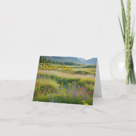 Mountain Meadow Dank u kaart