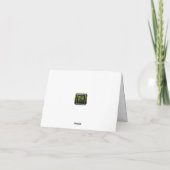 Mountain Meadow Dank u kaart (Achterkant)