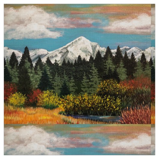Mountain Meadow Fabric Stof (Swatch)