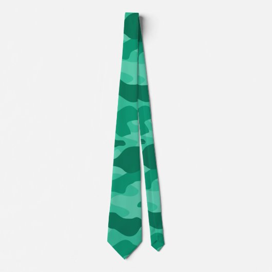 Mountain Meadow Monocolor Camo Stropdas (Voorkant)