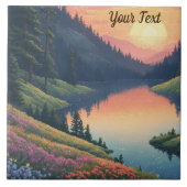 Mountain Meadow Tegeltje (Voorkant)