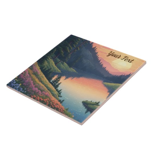 Mountain Meadow Tegeltje (Zijkant)