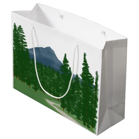 Mountain Meadow Trail Groot Cadeauzakje (Achterkant Gekanteld)