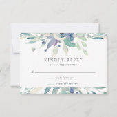 Mountain Meadow | Waterverf botanische flora RSVP Kaartje (Voorkant)