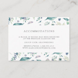Mountain Meadow | Wedding Hotel Accommodatie Informatiekaartje