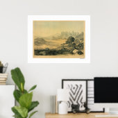 Mountain Meadows, Utah Poster (Thuiskantoor)