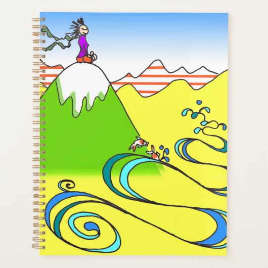 Mountain Meditation Planner (Voorkant)