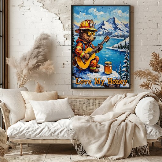 Mountain Melodies: Beer's Alpine Tune Poster