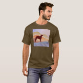 Mountain Mirage Borzoi T-shirt (Voorkant volledig)