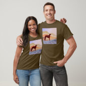 Mountain Mirage Borzoi T-shirt (Unisex)
