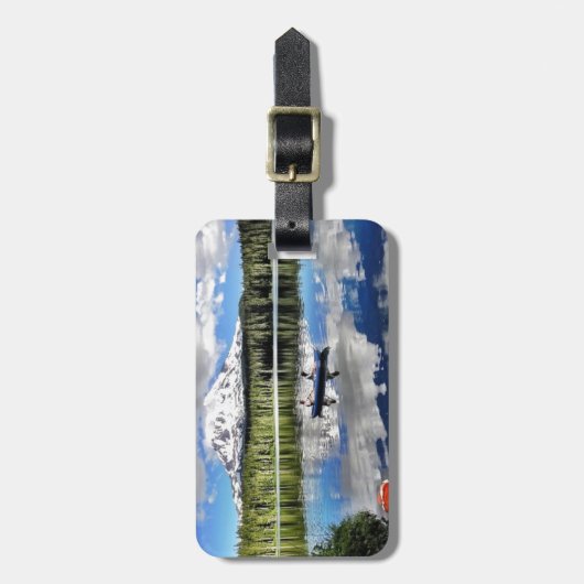 Mountain Mirror Bagagelabel (Voorkant verticaal)