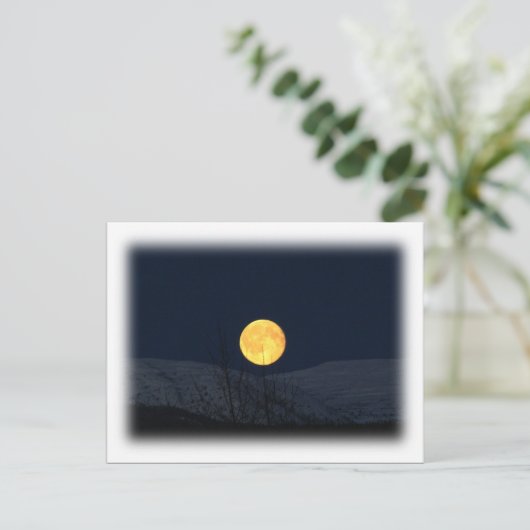 Mountain Moon Briefkaart (Staand voorkant)