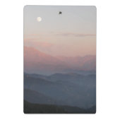 Mountain Moonrise Mini Klembord (Achterkant)