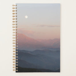 Mountain Moonrise Planner