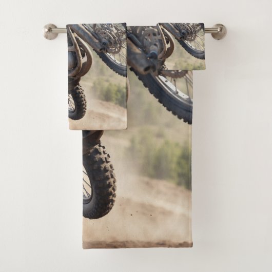 Mountain Motocross Racing Bad Handdoek (Insitu)