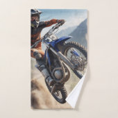 Mountain Motocross Racing Bad Handdoek (Handdoek)
