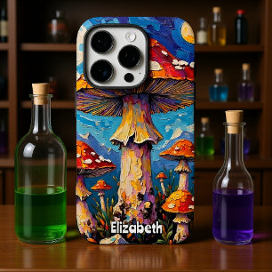 Mountain Mushroom Vista iPhone 16 Pro Hoesje