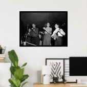 Mountain Music Festival in Asheville, NC 1938 Poster (Thuiskantoor)