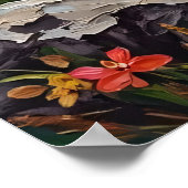 Mountain Myths: De zachte omhelzing van Bigfoot Poster (Hoek)