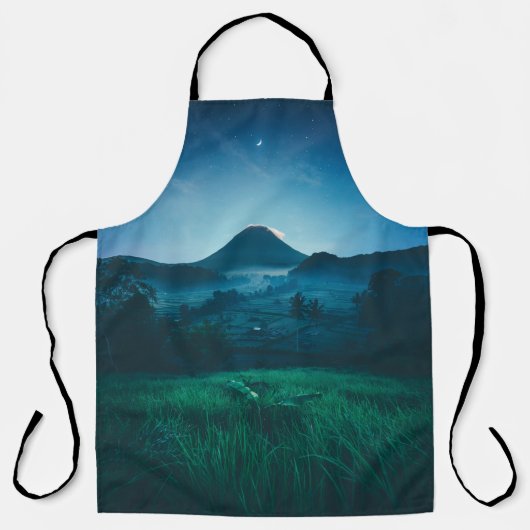 Mountain Natuur Schort (Voorkant)