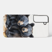 Mountain Natuur Wilderness Mountains Zwarte Beren Samsung Galaxy Hoesje (Achterkant horizontaal)