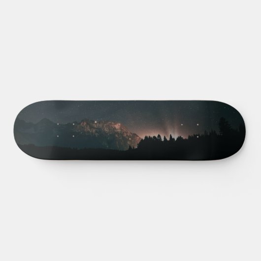 Mountain Night Skateboard (Horizontaal)