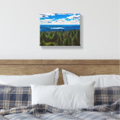 Mountain Noir Quebec, Canada - Travel Photography Canvas Afdruk (Insitu (Slaapkamer))