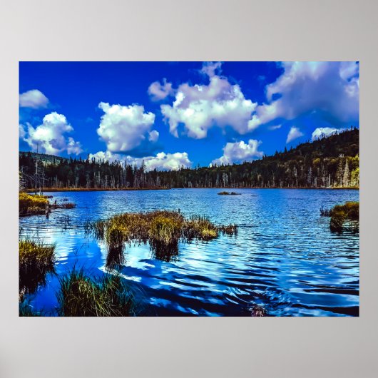 Mountain Noir Quebec, Canada - Travel Photography Poster (Voorkant)