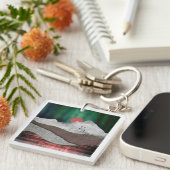 Mountain Northern Lights Sleutelhanger (Voorkant Rechts)