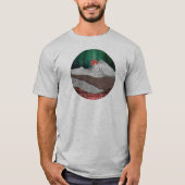 Mountain Northern Lights T-shirt (Voorkant)