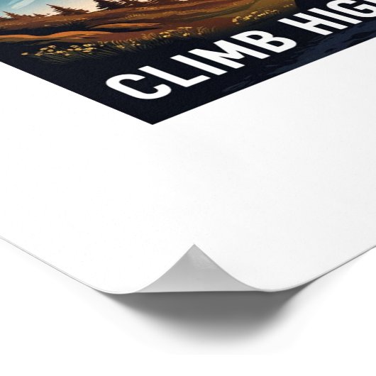 Mountain of Dreams POSTER CANVAS ART WALL DECOR (Hoek)