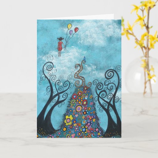 Mountain of Hope Afstuderen Kaart (Gele Bloem)