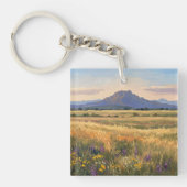 Mountain on the plain sleutelhanger (Voorkant)