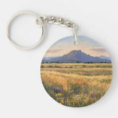 Mountain on the plain sleutelhanger (Voorkant)