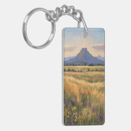 Mountain on the plain sleutelhanger