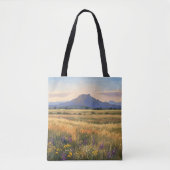 Mountain on the plain tote bag (Voorkant)
