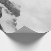 MOUNTAIN ONDER WITTE KLEUD TIJDENS DAG CADEAUPAPIER (Hoek)