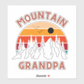 Mountain Opa Sticker (Vel)