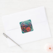 Mountain, Outdoor, Wild Flower Sticker (Envelop)