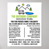 Mountain Park, Holiday Park Adverteren Poster (Voorkant)