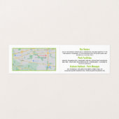 Mountain Park, Holiday Park Gedetailleerd Visitekaartje (Binnenkant ongevouwen)