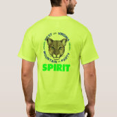 "Mountain Party Spirit", met/zonder T-shirt (Achterkant)