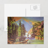 Mountain Pass-Briefkaart Briefkaart (Voorkant / Achterkant)