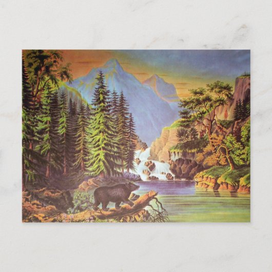 Mountain Pass-Briefkaart Briefkaart (Voorkant)