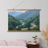 Mountain Pass Hangend Wandkleed (Slaapkamer)