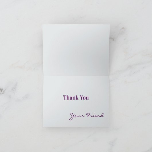 Mountain Pass - Hartelijk dank Bedankkaart (Binnen)