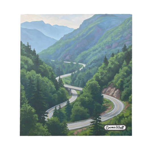 Mountain Pass Notitieblok (Voorkant)